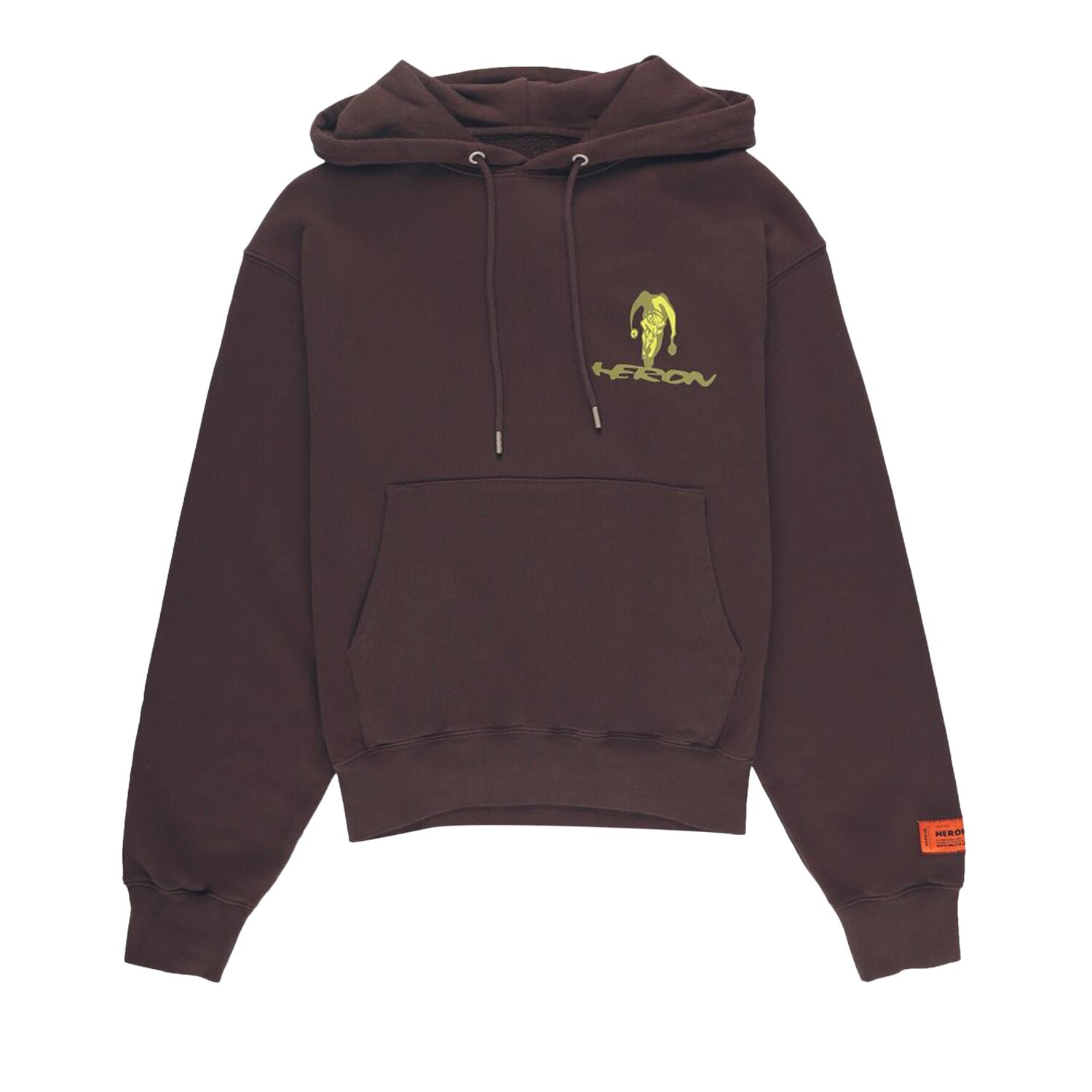 

Толстовка Heron Preston HP Jolly, цвет Коричневый/Желтый