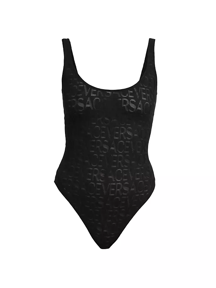 

Боди Versace On Repeat Versace, черный