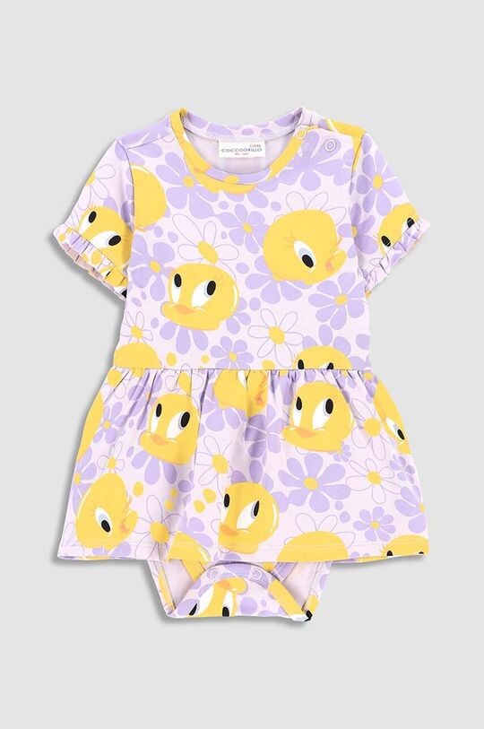

Детское боди для Looney Tunes Coccodrillo, фиолетовый