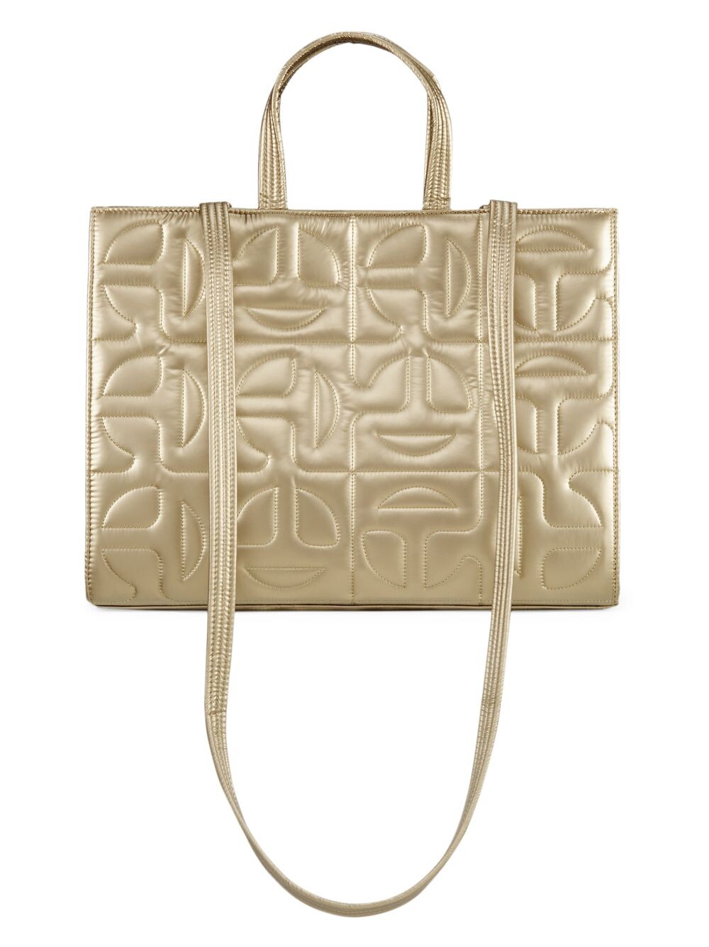 

Сумка-шопер Moose Knuckles x Telfar Medium Quilted Moose Knuckles, золотой