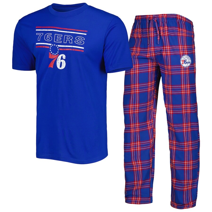 

Пижамный комплект Concepts Sport Philadelphia 76Ers, роял