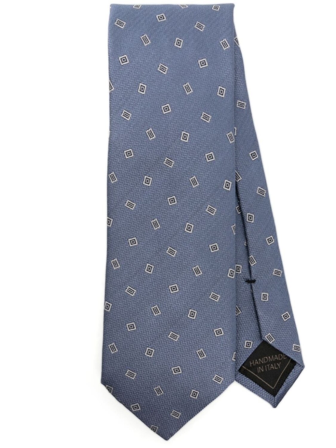 

Brioni жаккардовый галстук с узором, синий