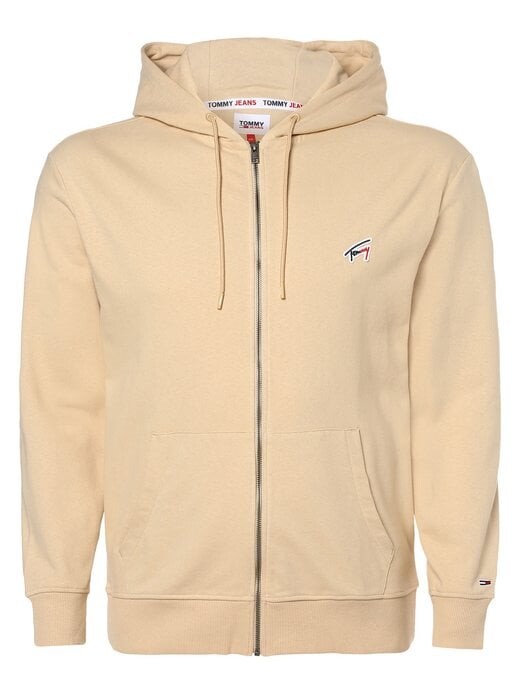 

Куртка с капюшоном большая и высокая Tommy Jeans, бежевый