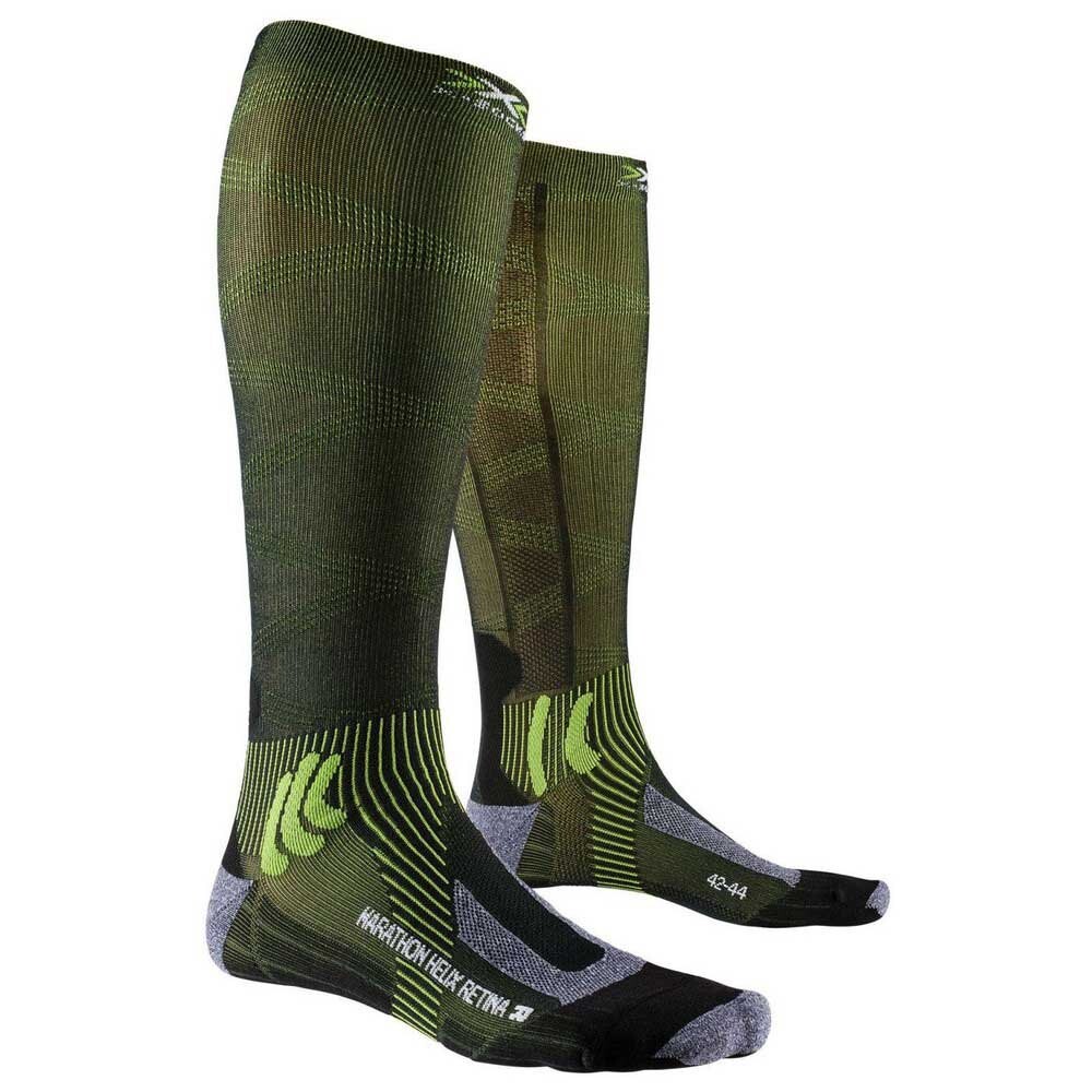 

Носки X-SOCKS Marathon Helix Retina, зеленый