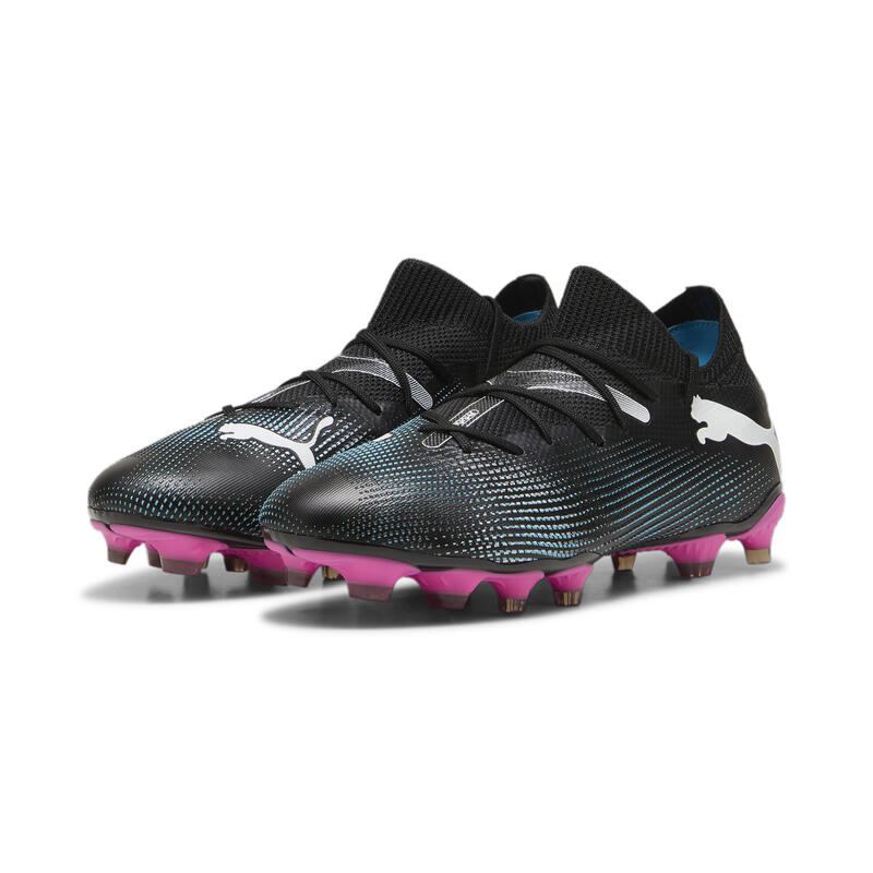 

Женские футбольные бутсы FUTURE 7 MATCH FG/AG PUMA Black White Poison Pink