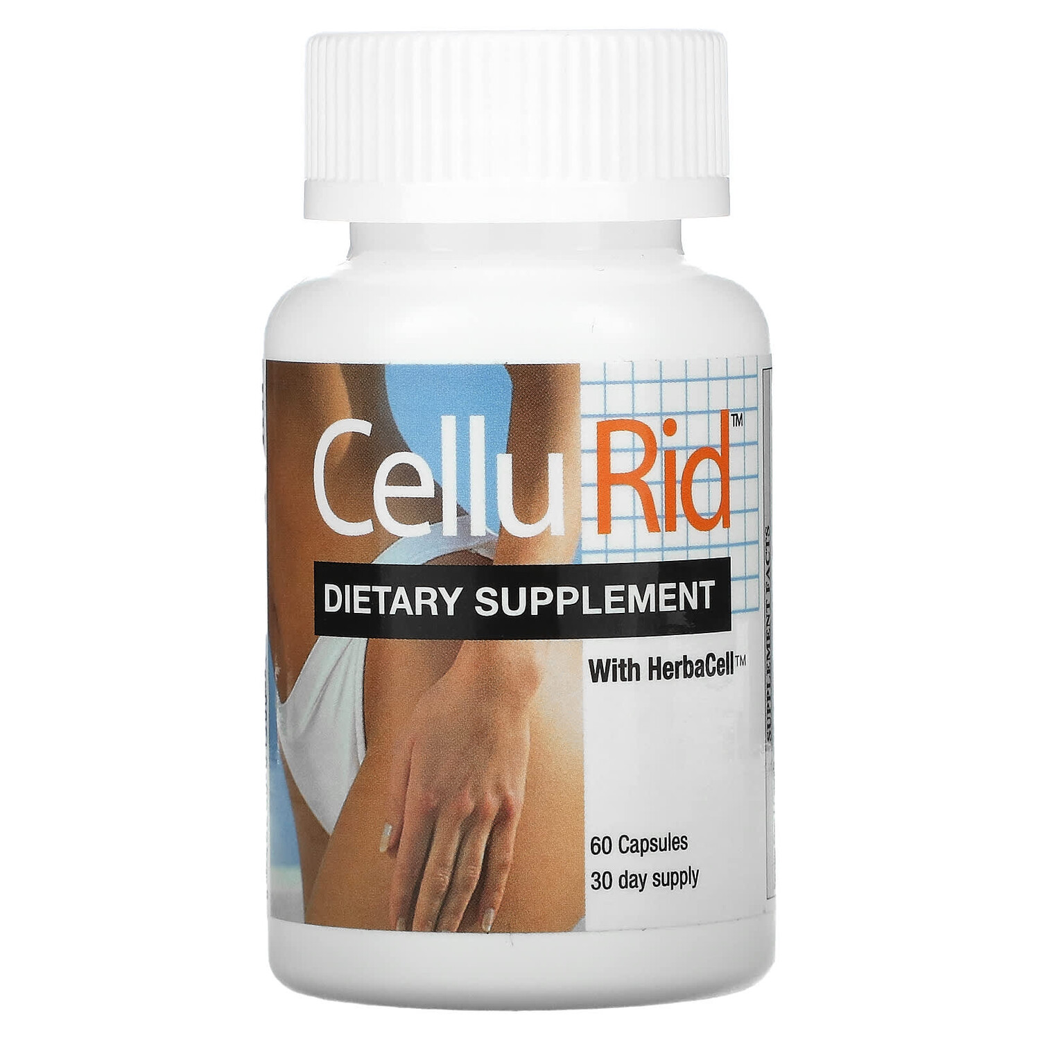

CelluRid, комплекс против целлюлита, 60 капсул, BioTech