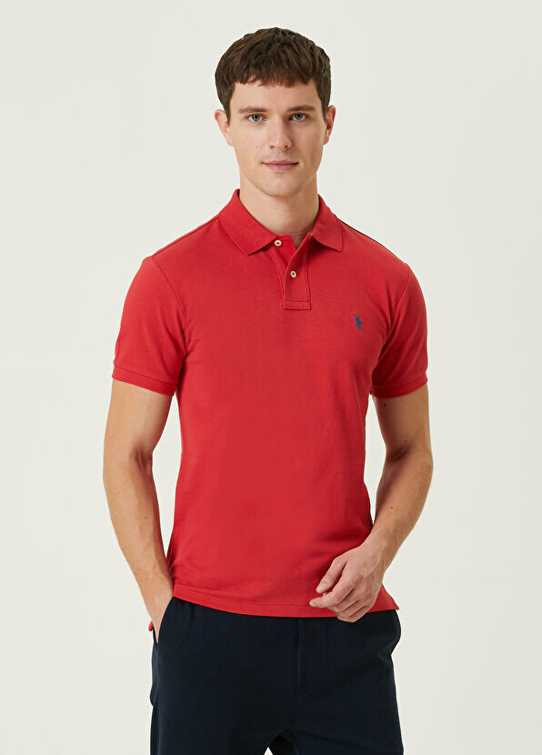 

Футболка с воротником-поло Polo Ralph Lauren, розовый
