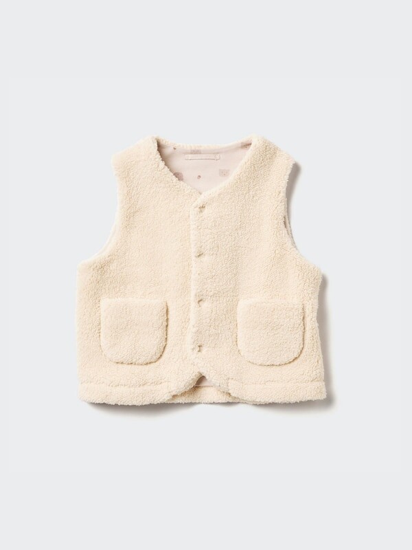 

Жилет флисовый Uniqlo, бежевый