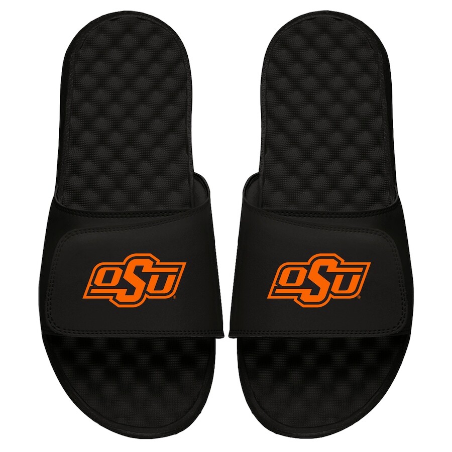 

Шлепанцы ISlide Oklahoma State Cowboys, черный