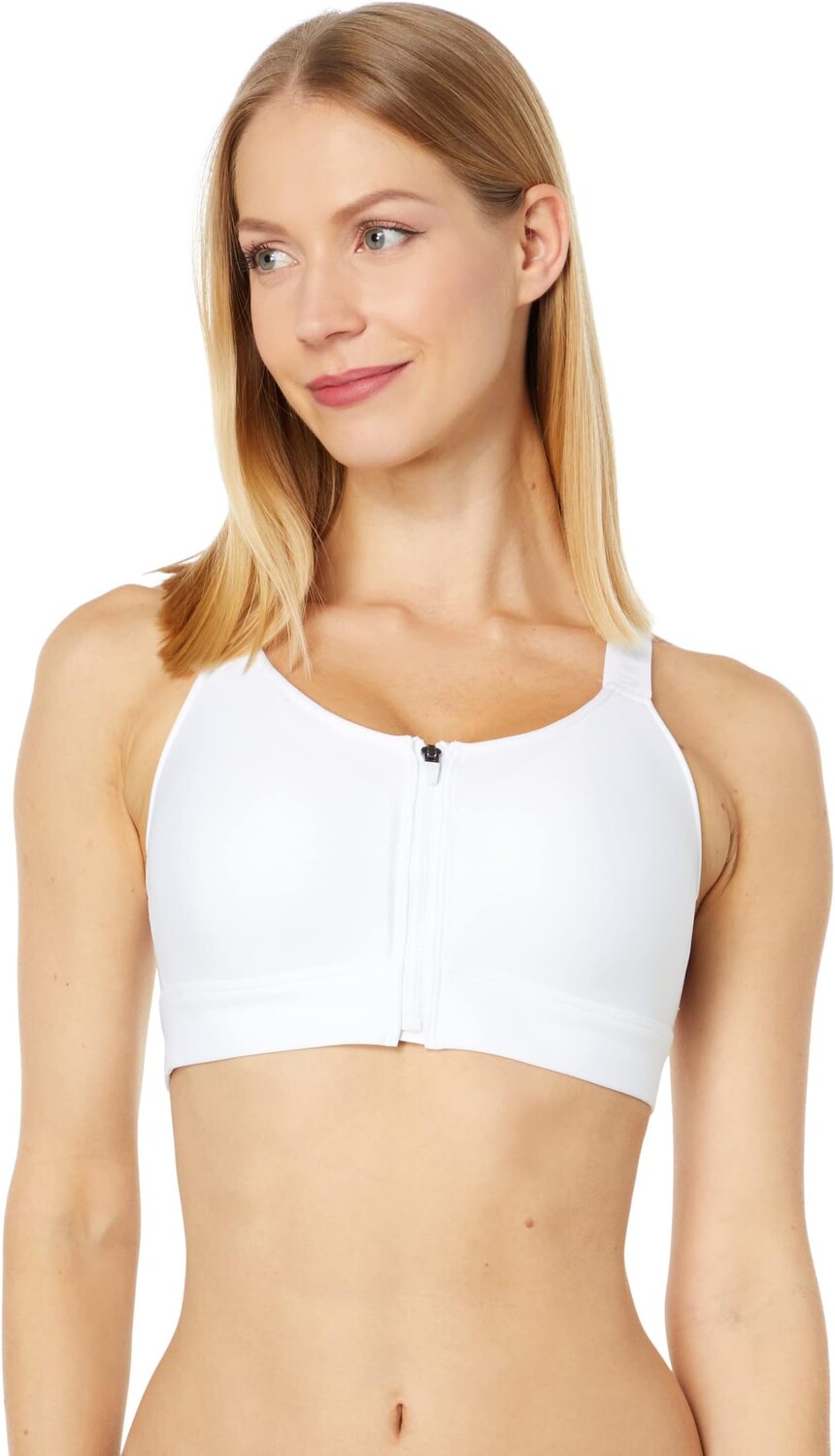 

Бюстгальтер Infinity High на молнии Under Armour, цвет White/Halo Gray
