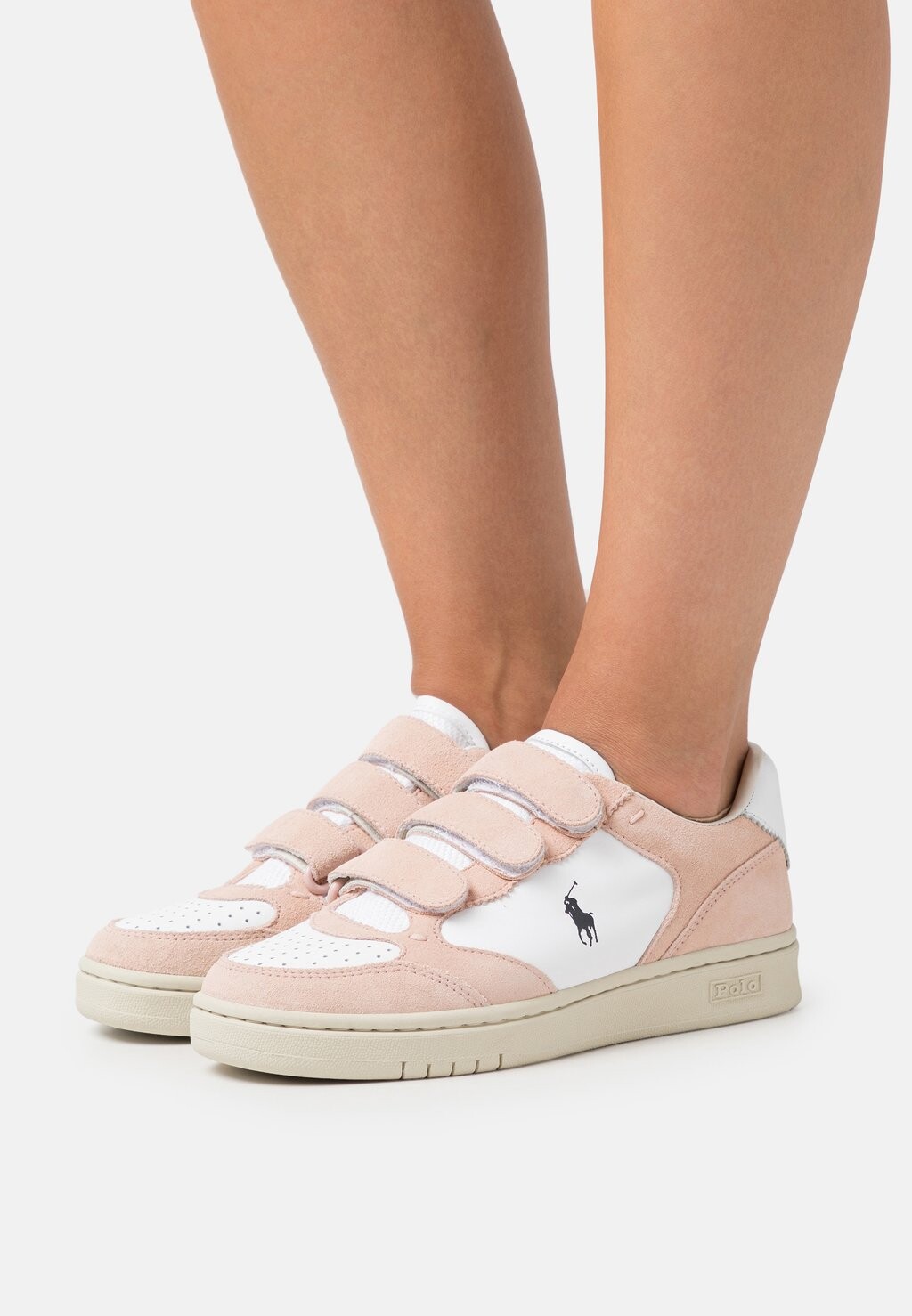 

Кроссовки Polo Ralph Lauren, розовый/белый