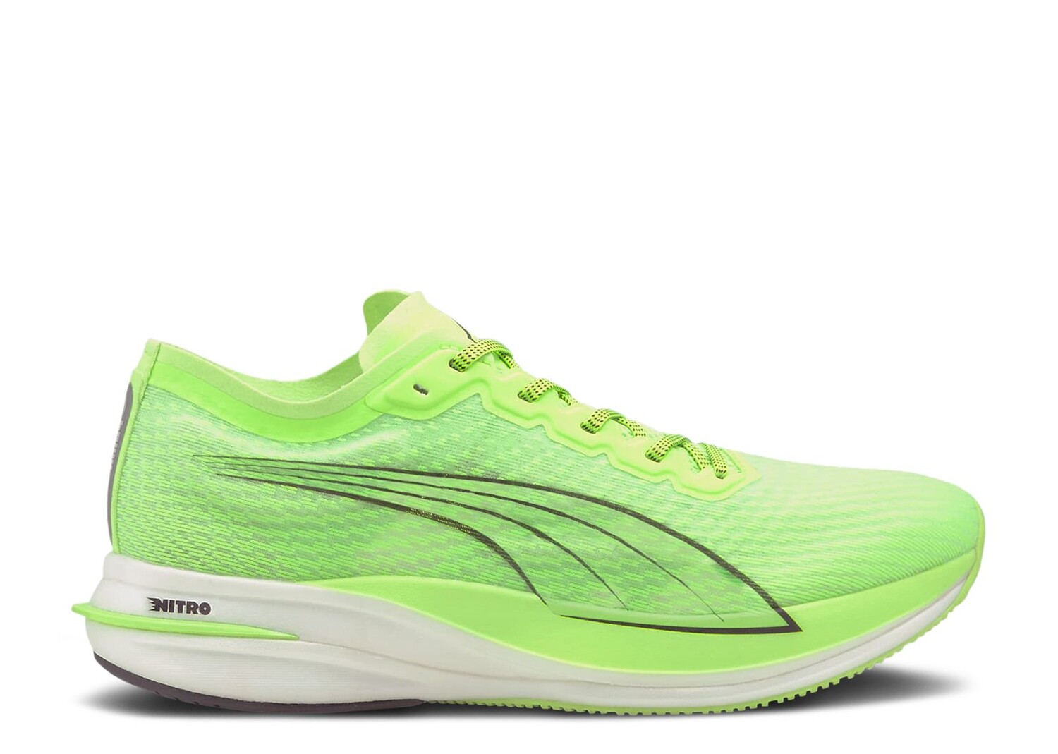 

Кроссовки Puma Deviate Nitro 'Green Glare', зеленый