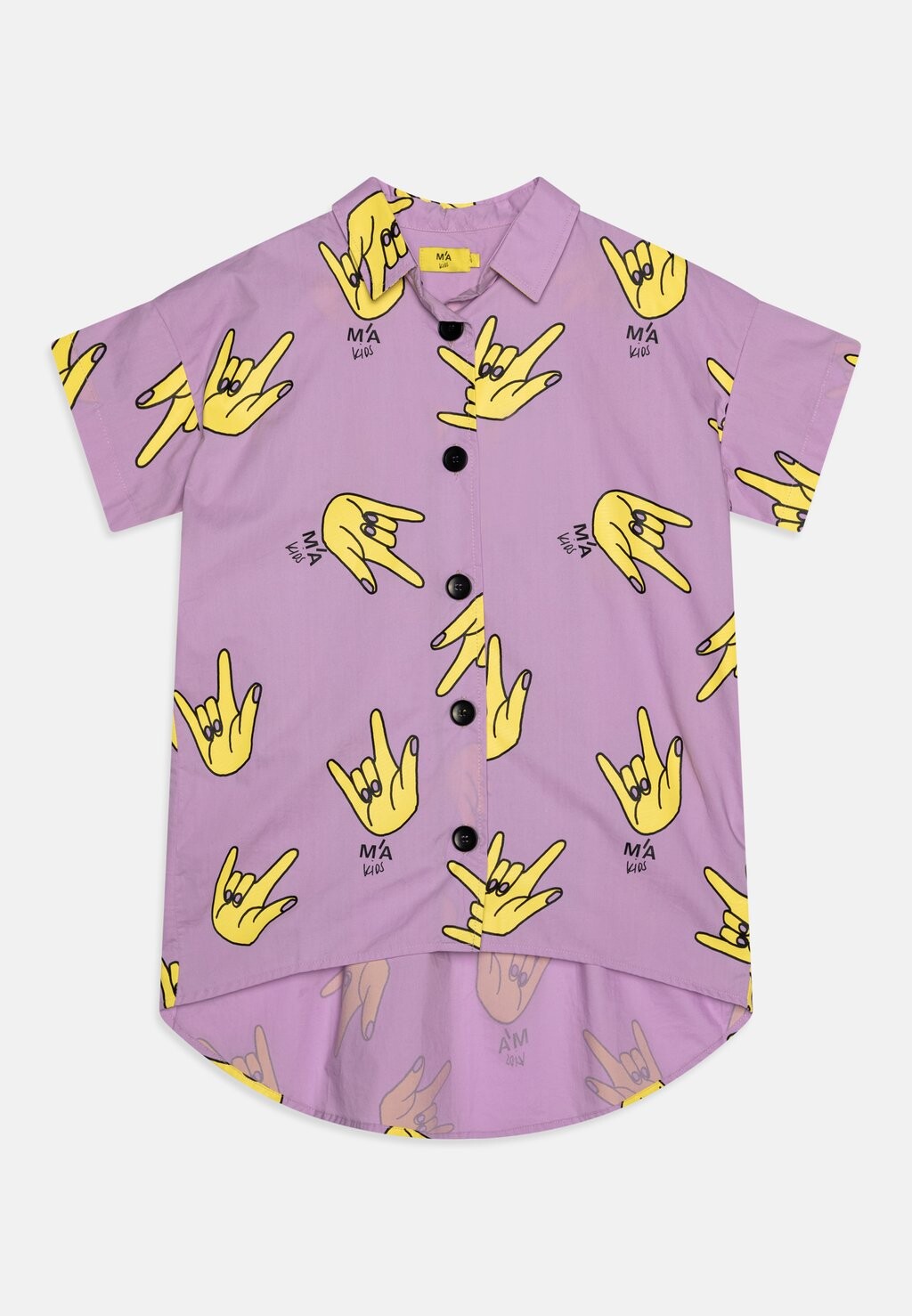 

Рубашка Oversized Short Sleeve Pplided M'A KIDS by Marques ' Almeida, цвет lilac