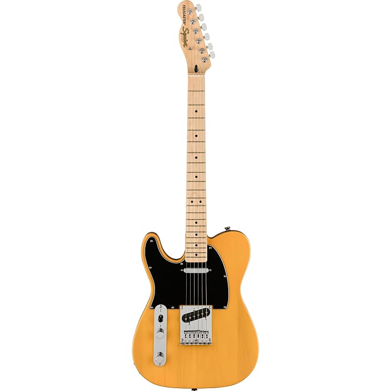 Электрогитара Squier Affinity Telecaster Electric Guitar, Left-Handed, Butterscotch Blonde электрогитара fender squier affinity 2021 telecaster left handed mn butterscotch blonde