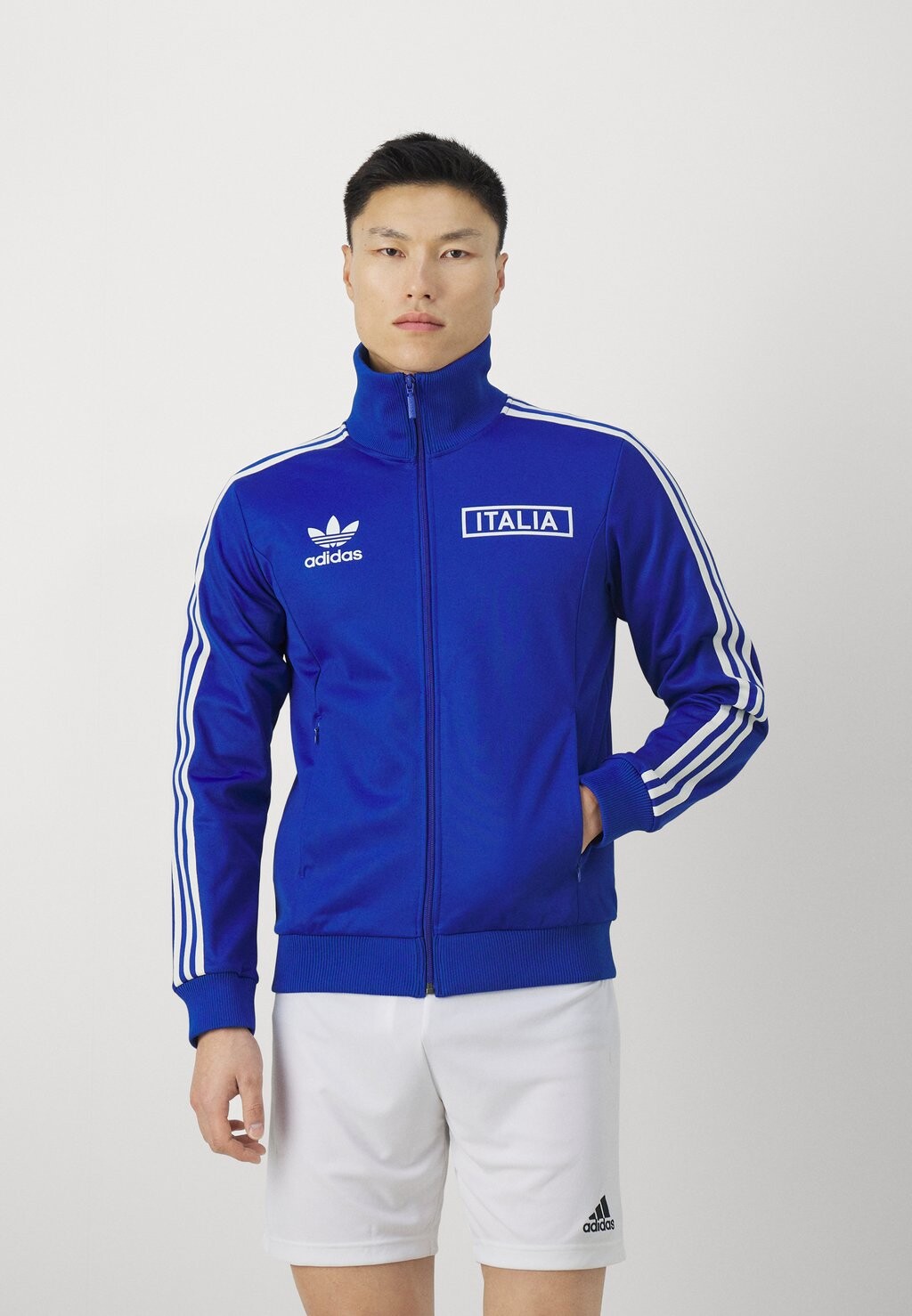 

Национальная сборная Italy Beckenbauer Track adidas Originals, цвет royal blue