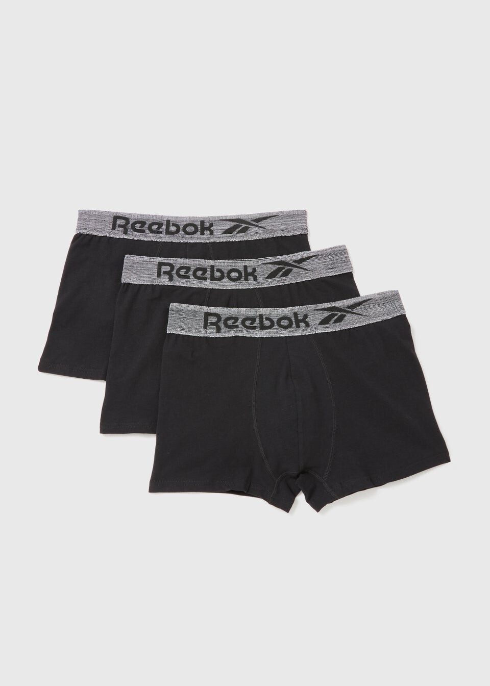 

Reebok Набор из 3 черных и серых боксеров