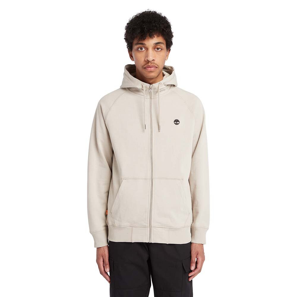 

Толстовка Timberland Exeter River Basic Brushed Back Full Zip, бежевый