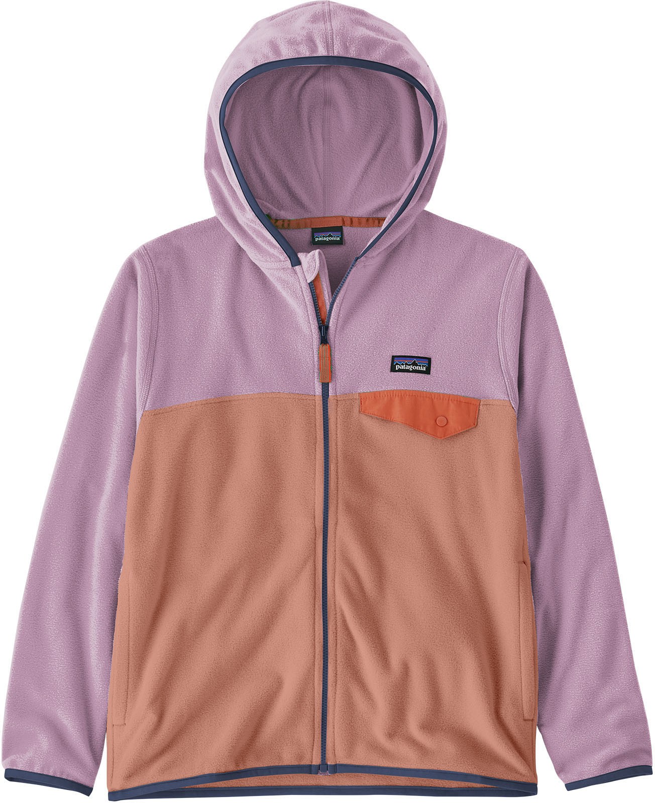 

Флисовая куртка Micro D Snap-T — детская Patagonia, розовый