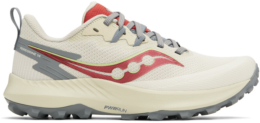 

Серо-красные кроссовки Peregrine 14 Saucony
