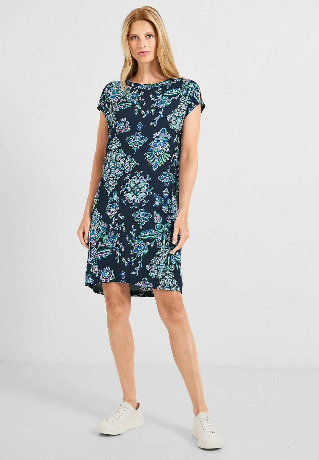 

Повседневное платье ORNAMENT PRINT Cecil, цвет blau