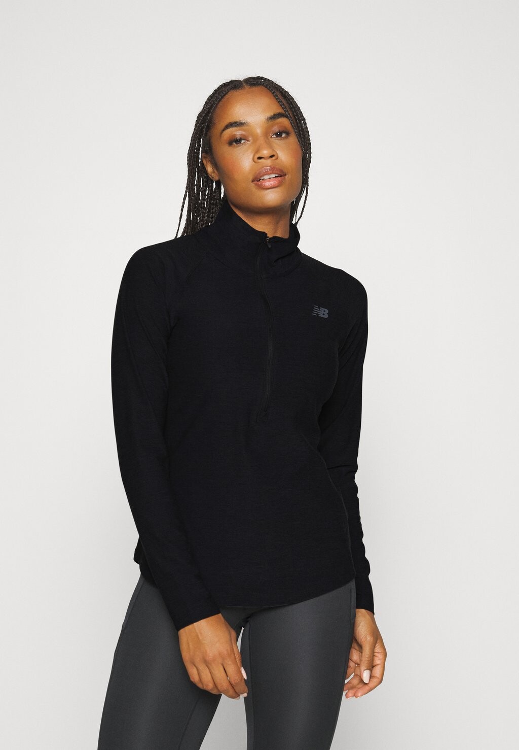 

Рубашка с длинным рукавом New Balance, черный
