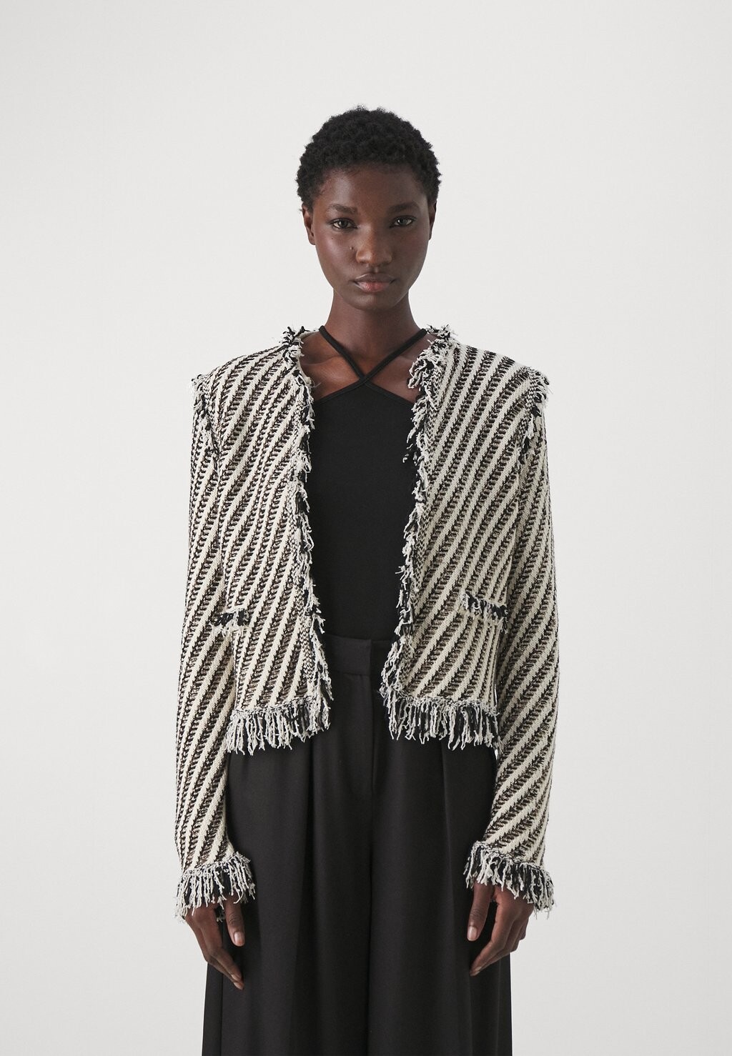 

Кардиган Jacket TWINSET, цвет neve/nero