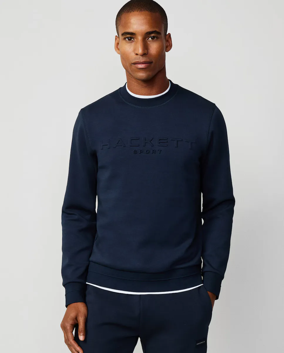 

Hackett Sport мужская толстовка с круглым вырезом, темно-синий