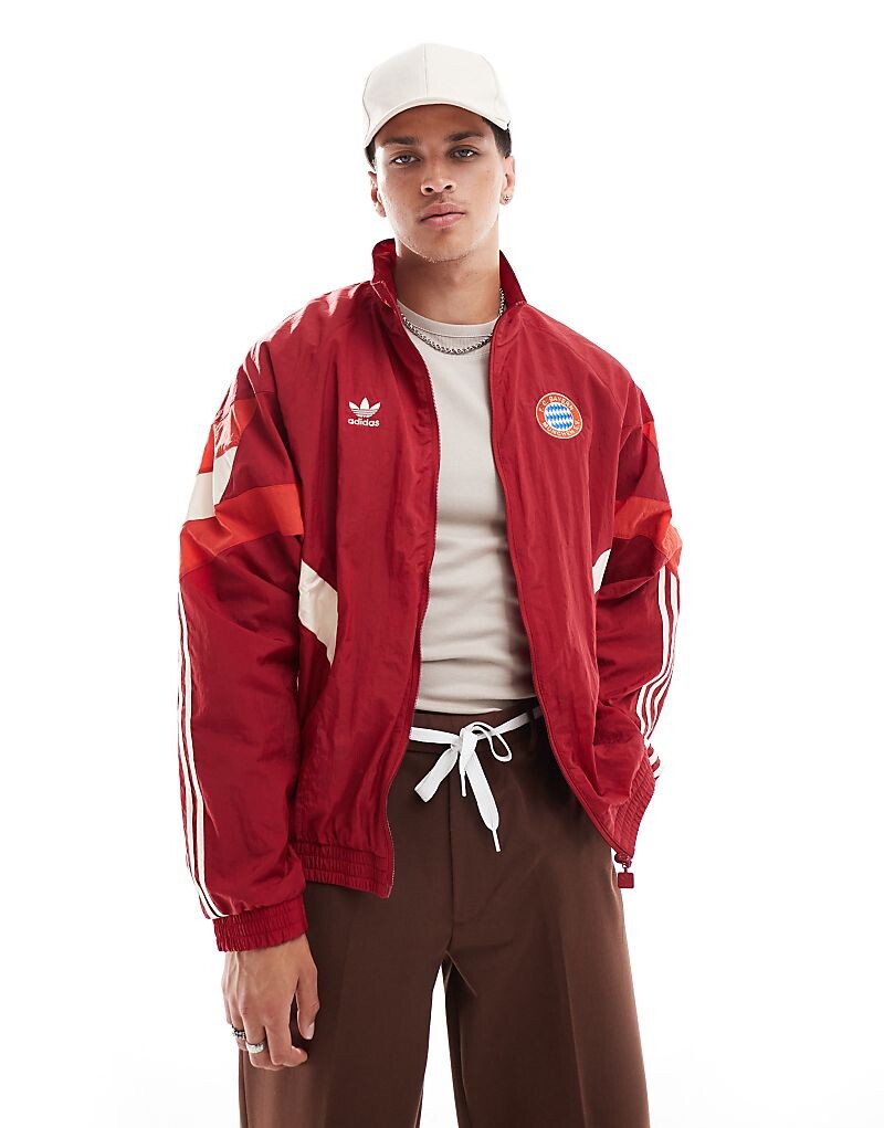 

adidas Originals – FC Bayern – Красная толстовка