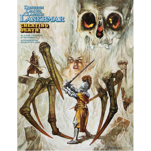 

Книга Dungeon Crawl Classics Rpg Lankhmar: #6 Cheating Death Goodman Games