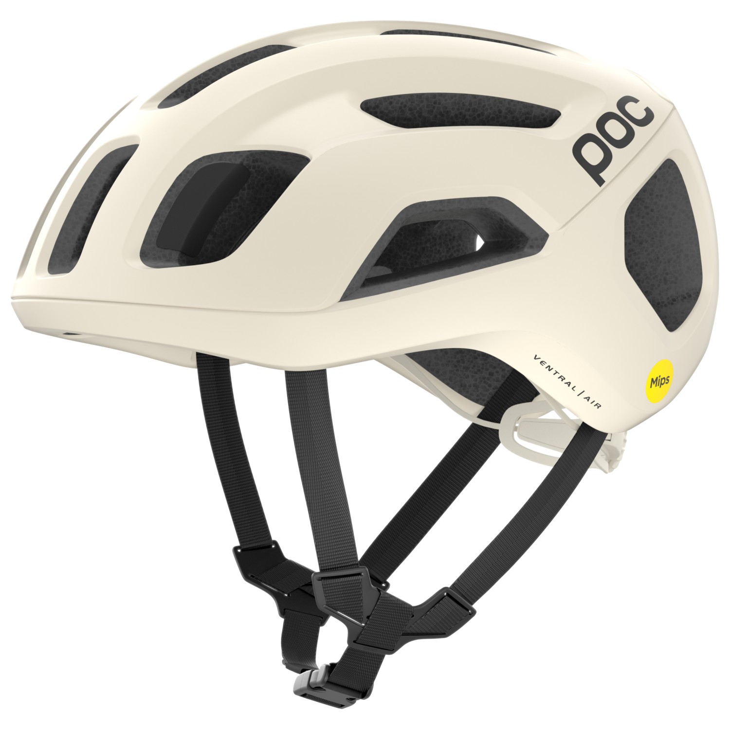 цена Велосипедный шлем Poc Ventral Air MIPS, цвет Okenite Off White Matt