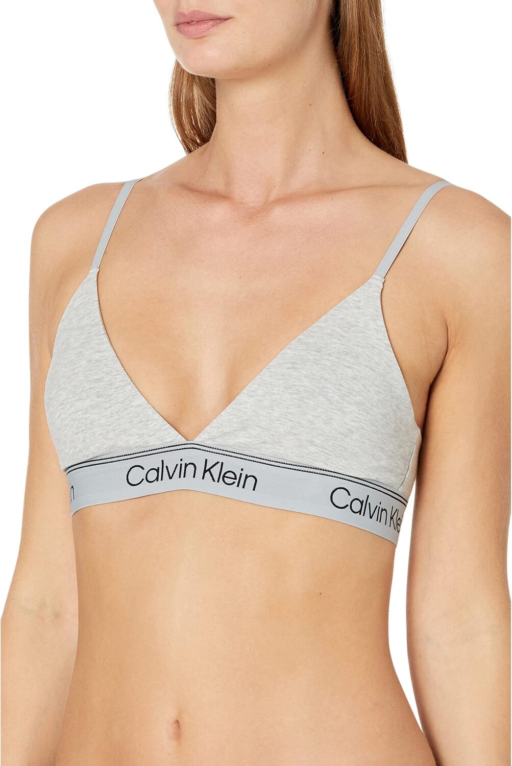 

Спортивный треугольник с легкой подкладкой Calvin Klein Underwear, цвет Athletic Grey Heather