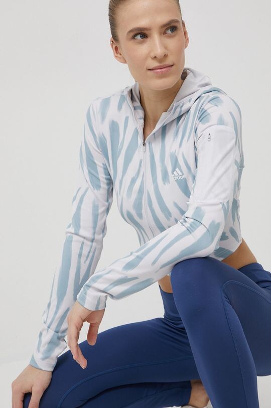 

Толстовка для бега Run Icon HE0354 adidas, серый