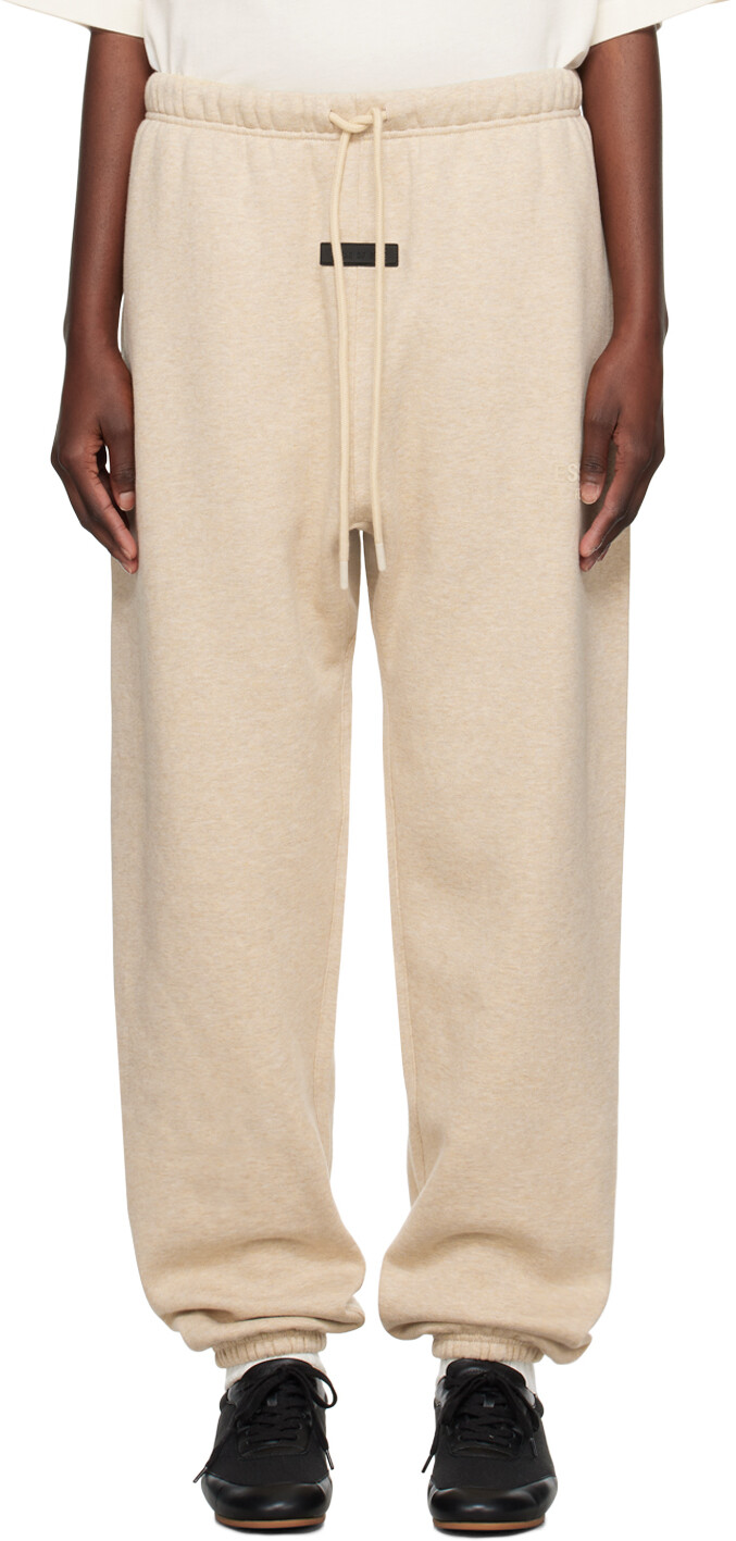 

Бежевые брюки для отдыха на кулиске Fear of God ESSENTIALS, Бежевый