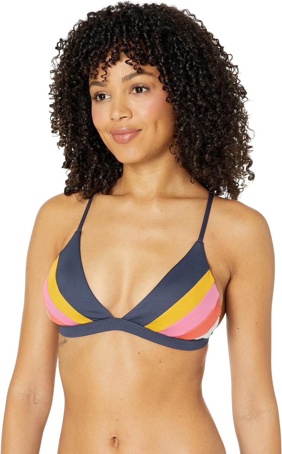 Купальник Rip Curl Heat Wave Cross-Back Tri, темно-синий