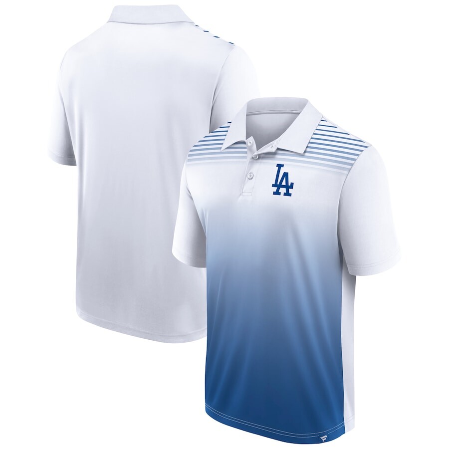 

Поло с коротким рукавом Fanatics Branded Los Angeles Dodgers, белый