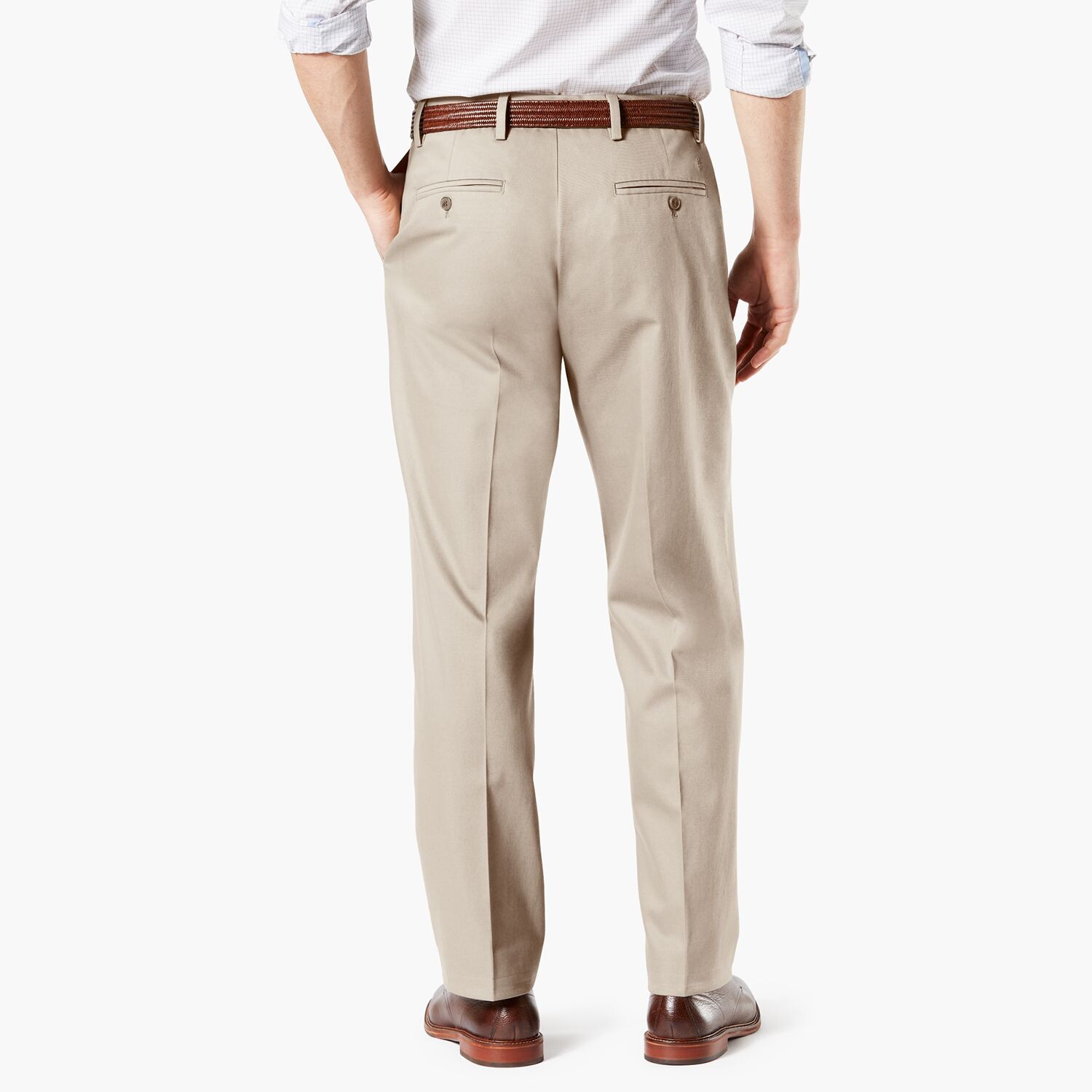 

Мужские эластичные брюки классического кроя Dockers Signature Khaki Lux