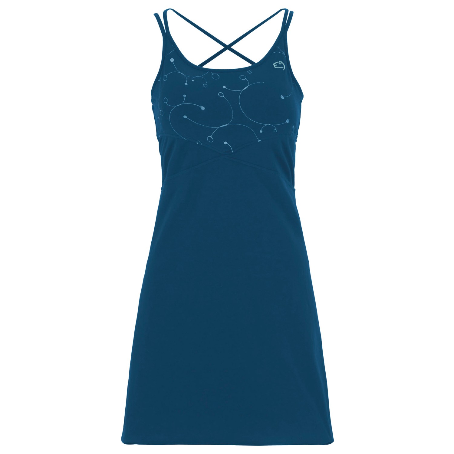 Платье E9 Women's Maya, цвет Kingfisher платье pinko хлопок повседневное макси открытая спина размер 44 голубой