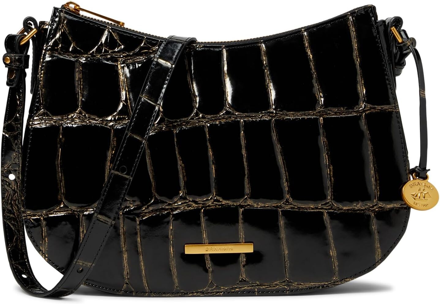 

Шайна Кроссбоди Brahmin, цвет Black Nerina