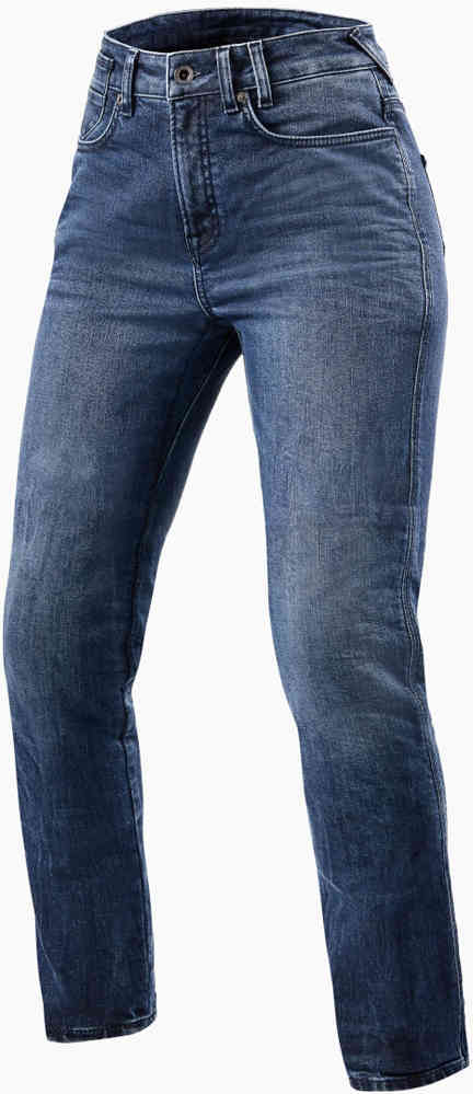 Женские мотоциклетные джинсы Victoria 2 SF Revit, темно-синий цена и фото