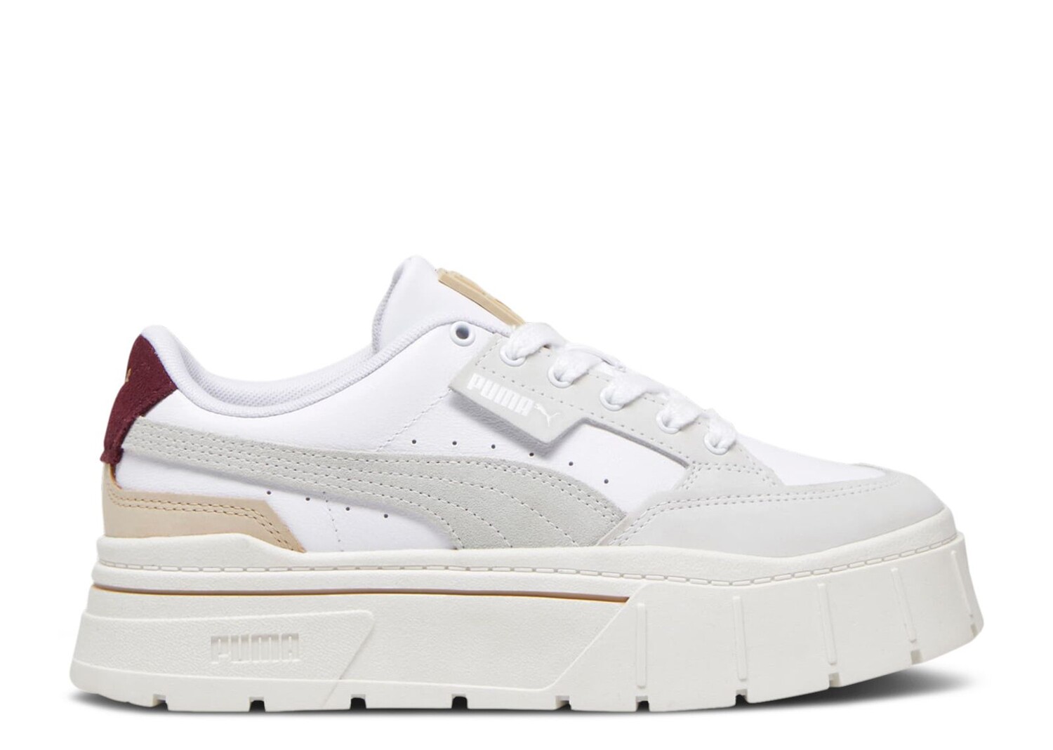 

Кроссовки Puma Wmns Mayze Stack Luxe 'White Dark Jasper', белый