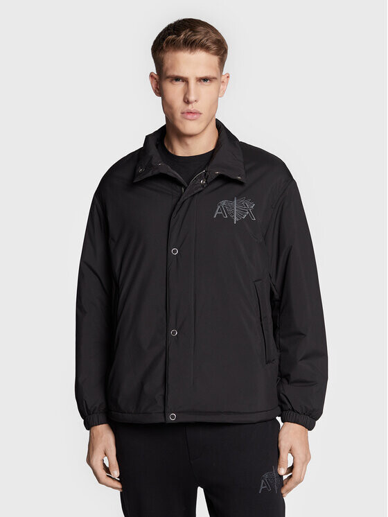 

Переходная куртка стандартного кроя Armani Exchange, черный