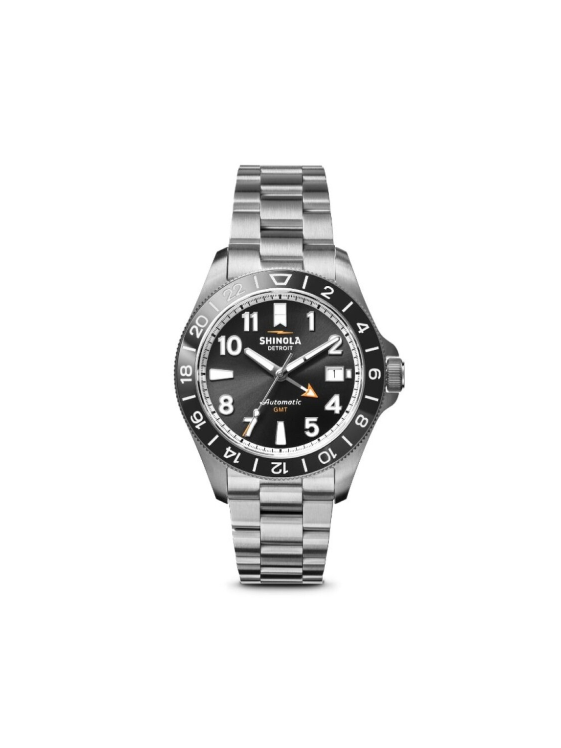 

Shinola наручные часы The Monster GMT 40 мм, черный