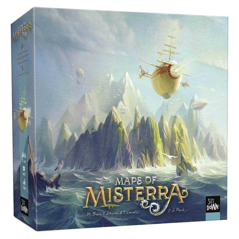 

Настольная игра Sit Down! Maps of Misterra
