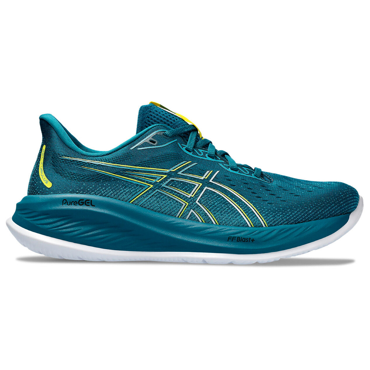 

Беговая обувь Asics Gel Cumulus 26, цвет Evening Teal/Bright Yellow