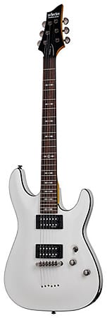 цена Электрогитара Schecter Omen 6 6 String Electric Guitar Vintage White