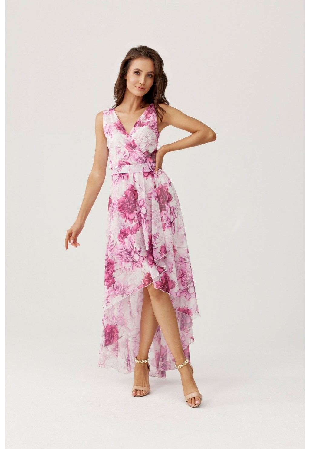 

Длинное платье Roco Fashion, мультиколор