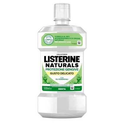 

Naturals Ополаскиватель для рта, защита десен, нежный вкус, 500 мл, Listerine