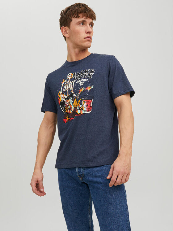 

Футболка стандартного кроя Jack&Jones, синий