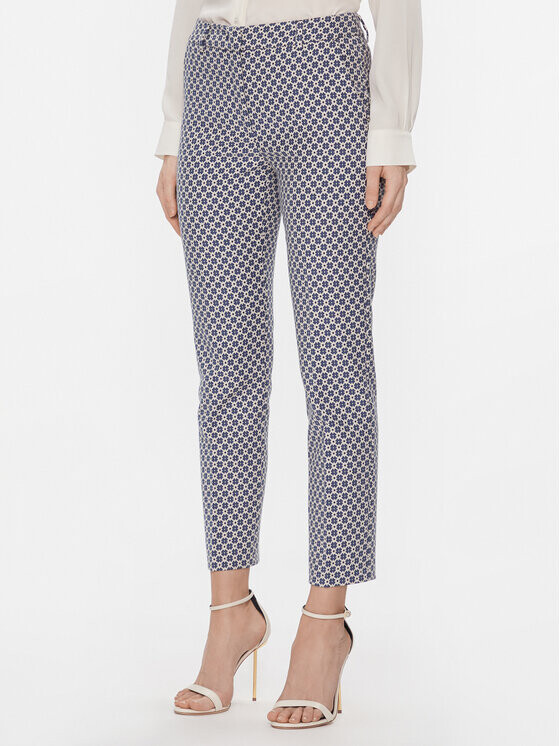 

Тканевые брюки стандартного кроя Weekend Max Mara, синий
