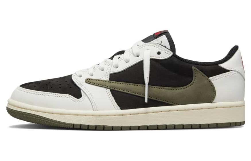 

Кроссовки женские Jordan 1 Retro Low OG SP Travis Scott Olive